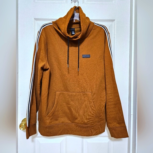 H&M Pacificateur Chimney-collar Men Sweatshirt Drawstring Longsleeve Medium NWOT - Picture 3 of 7